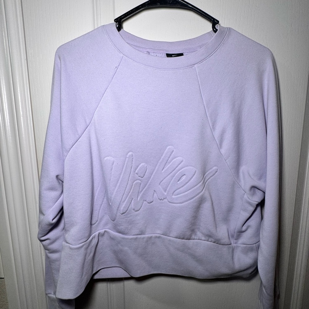 Purple Nike Sweatshirt
